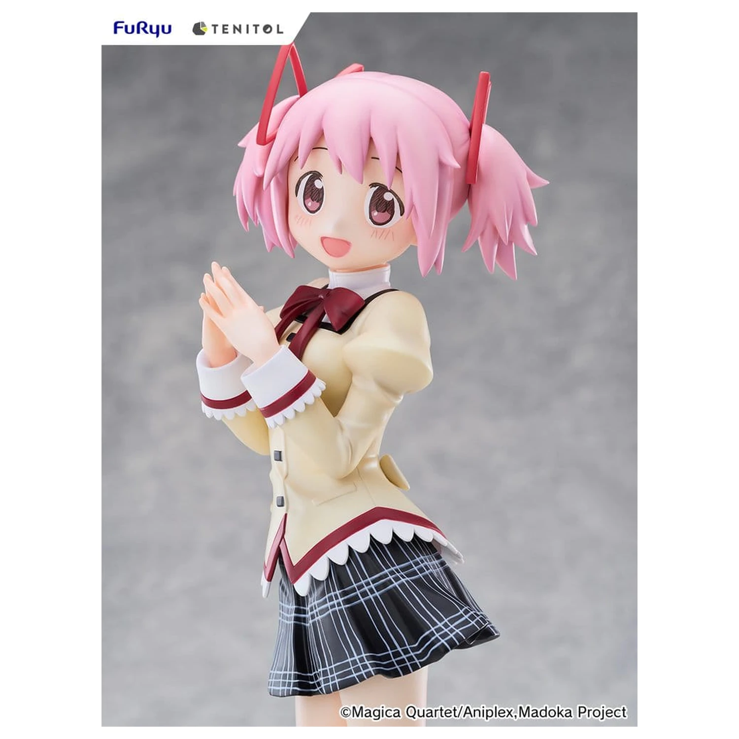 Puella Magi Madoka Magica the Movie -Walpurgisnacht: Rising- Tenitol Tall PVC Figur Madoka Kaname 29 cm Produktfoto