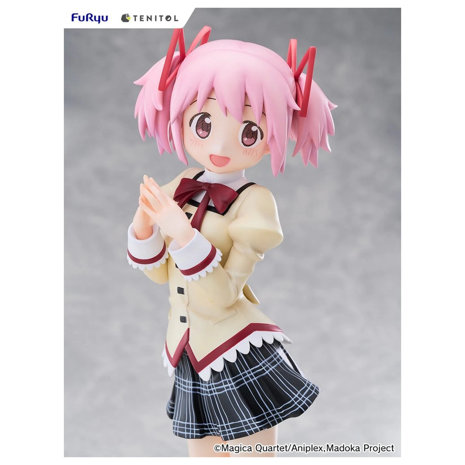 Puella Magi Madoka Magica the Movie -Walpurgisnacht: Rising- Tenitol Tall PVC Figur Madoka Kaname 29 cm Produktfoto