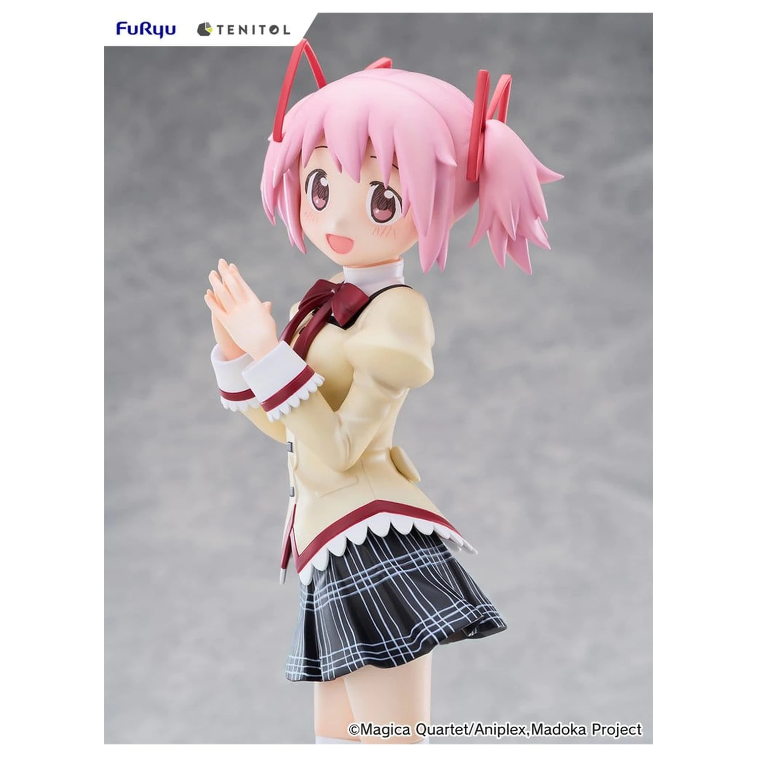 Puella Magi Madoka Magica the Movie -Walpurgisnacht: Rising- Tenitol Tall PVC Figur Madoka Kaname 29 cm Produktfoto