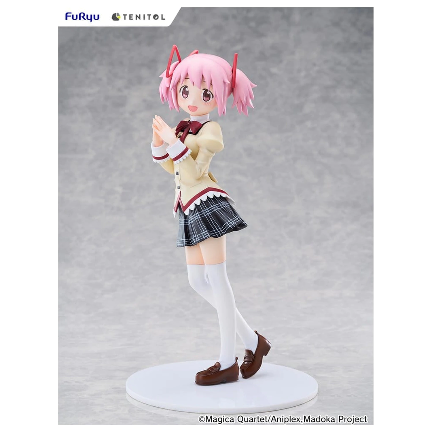 Puella Magi Madoka Magica the Movie -Walpurgisnacht: Rising- Tenitol Tall PVC Figur Madoka Kaname 29 cm Produktfoto