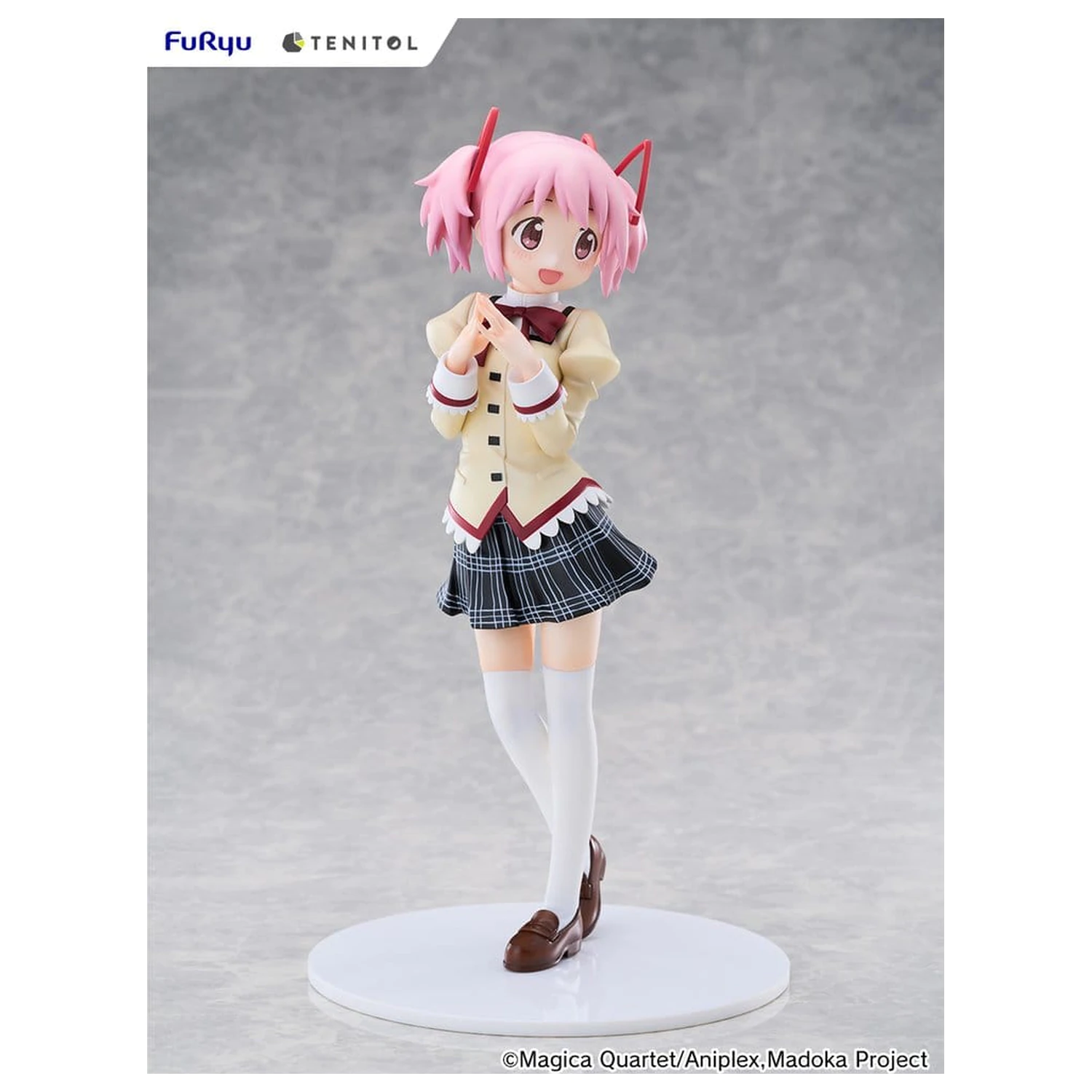 Puella Magi Madoka Magica the Movie -Walpurgisnacht: Rising- Tenitol Tall PVC Figur Madoka Kaname 29 cm Produktfoto