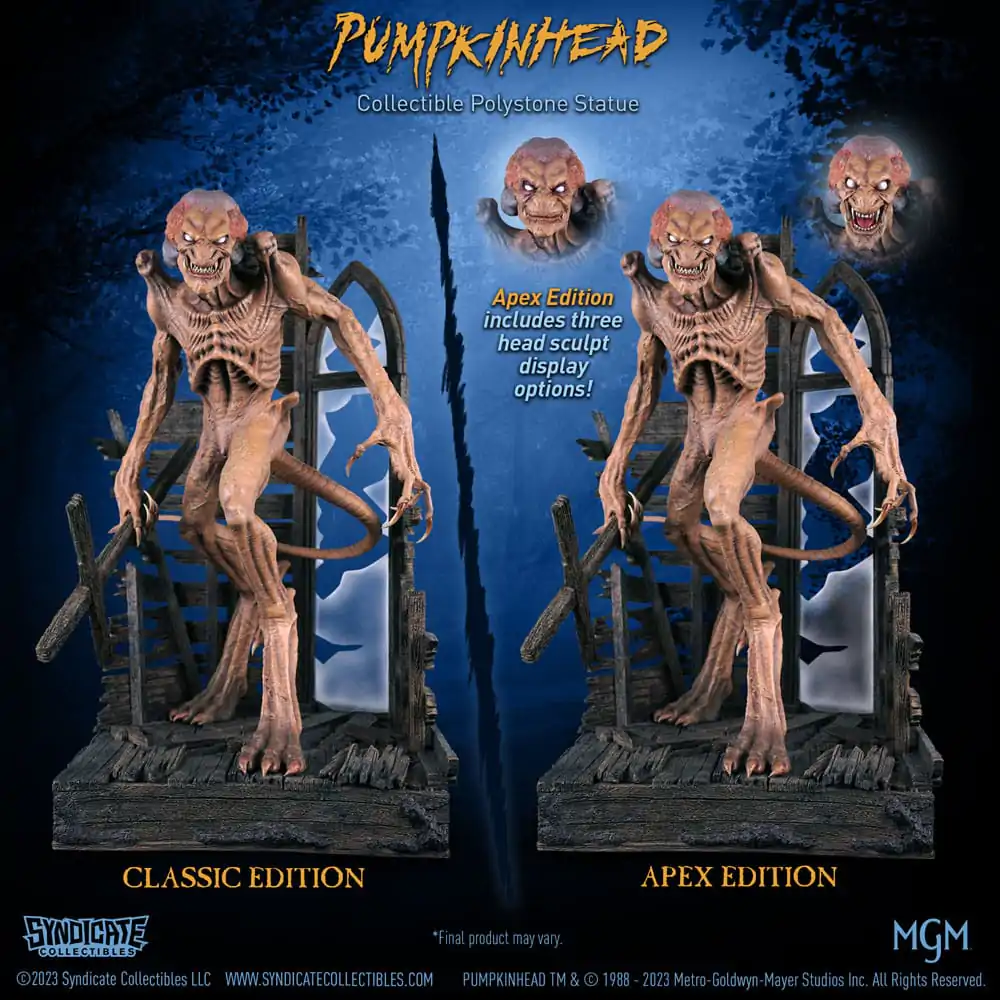 Das Halloween Monster Statue 1/10 Pumpkinhead Classic Edition 28 cm Produktfoto