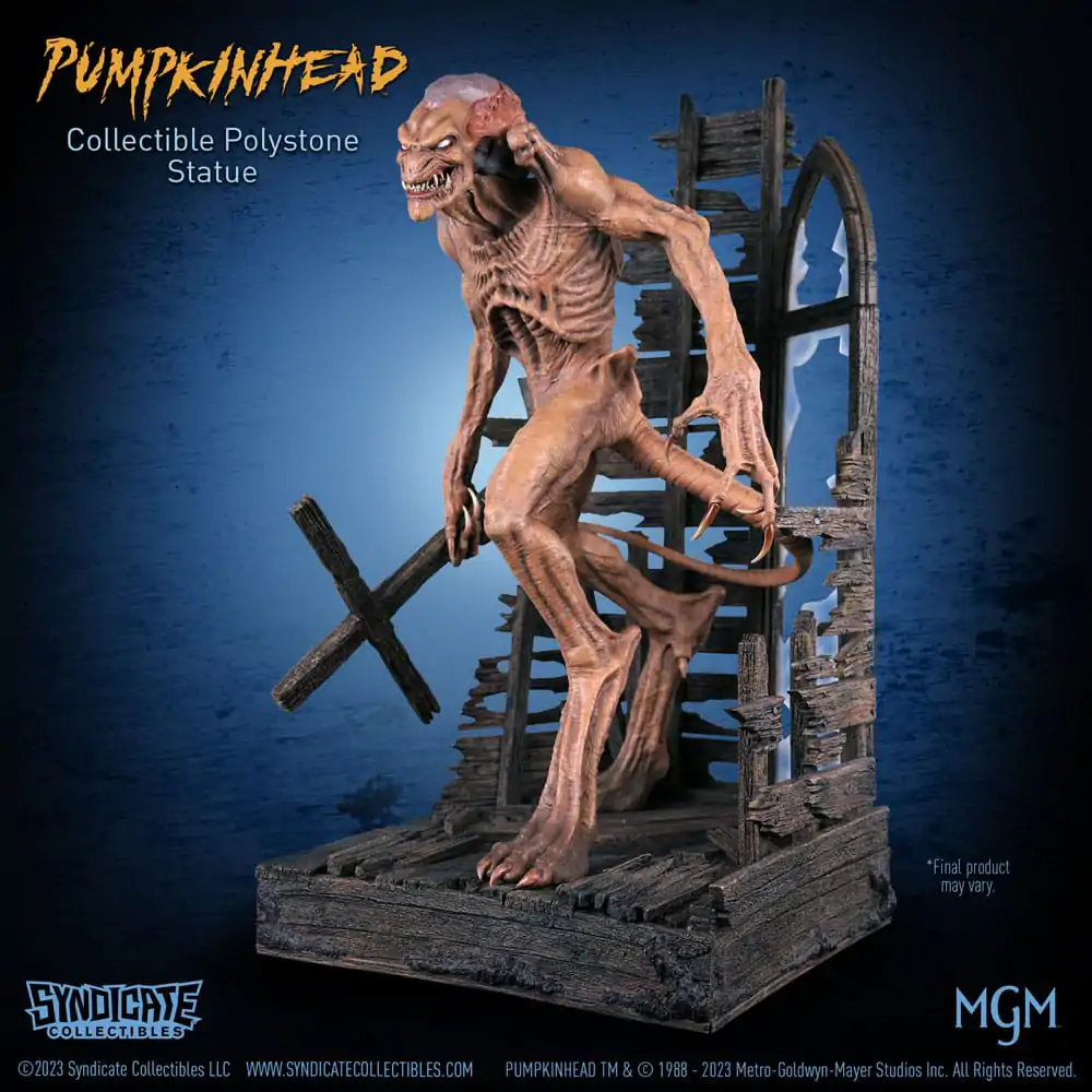 Das Halloween Monster Statue 1/10 Pumpkinhead Classic Edition 28 cm Produktfoto