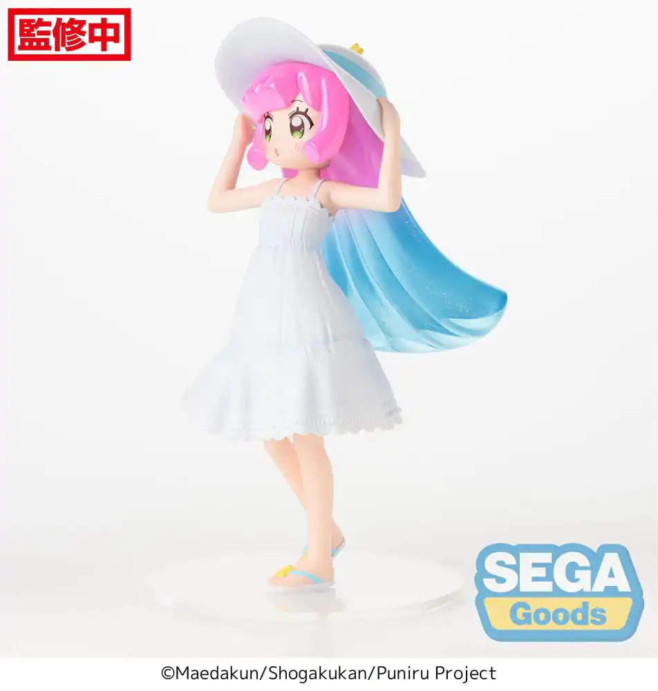 Puniru is a Kawaii Slime Luminasta PVC Statue Puniru A Kawaii Me in the Cool Summer Resort 18 cm Produktfoto