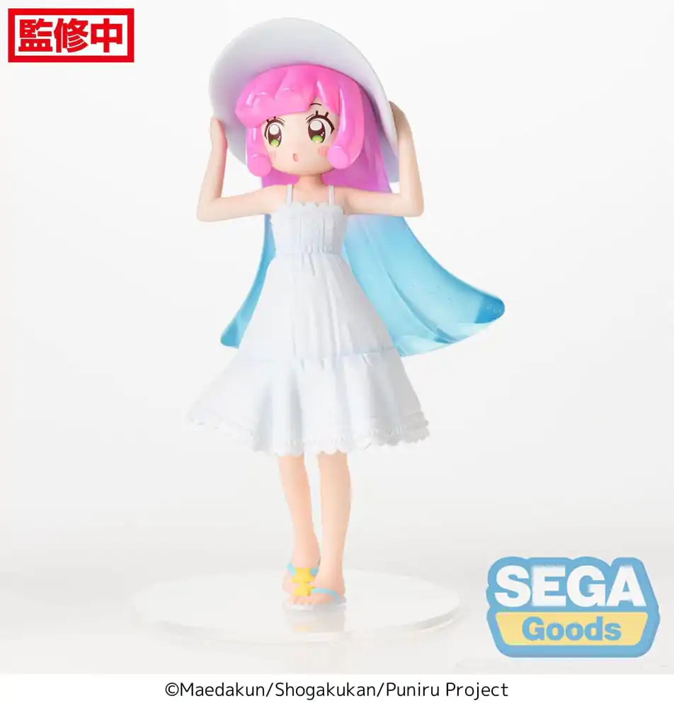 Puniru is a Kawaii Slime Luminasta PVC Statue Puniru A Kawaii Me in the Cool Summer Resort 18 cm Produktfoto