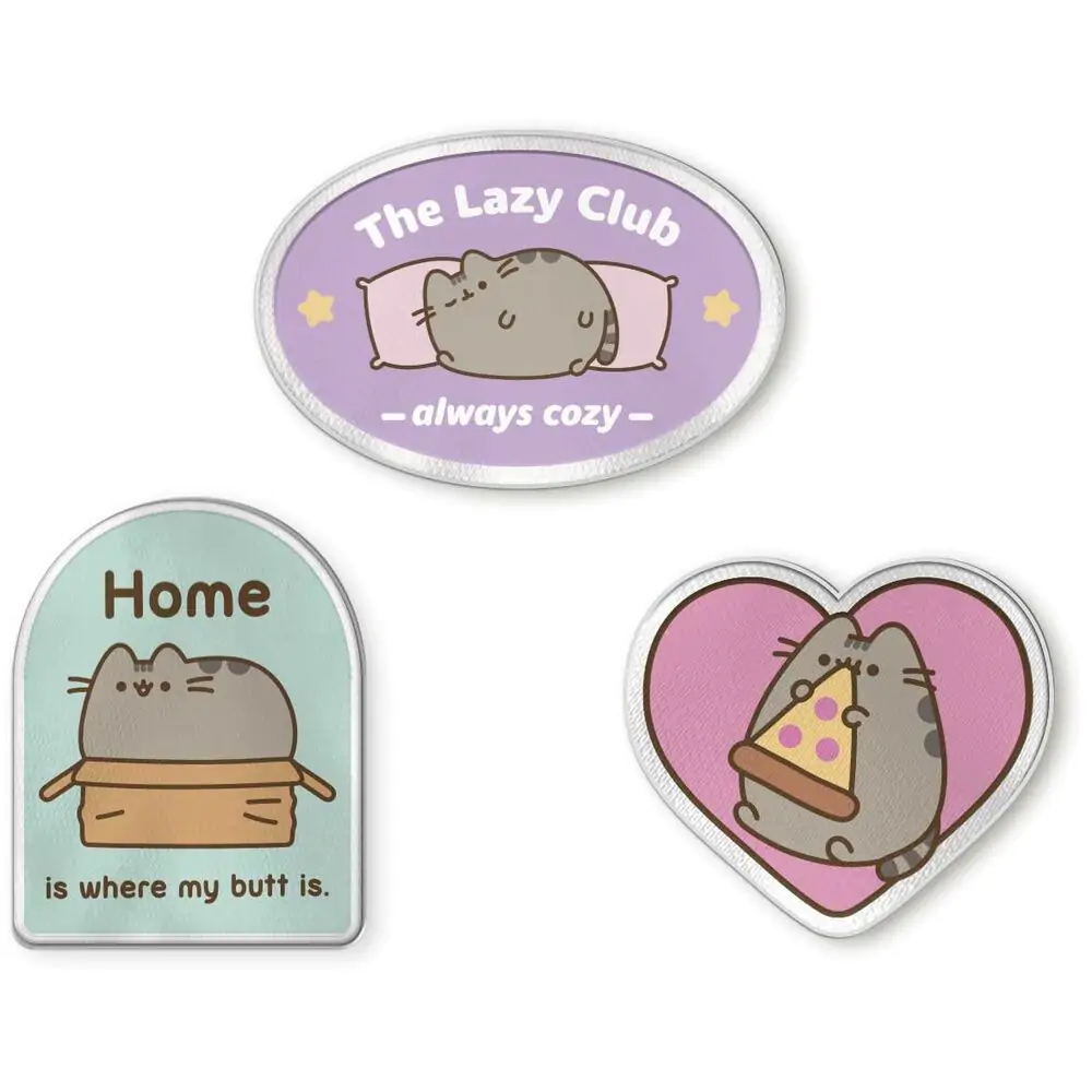 Pusheen 3er Set Aufnäher Produktfoto