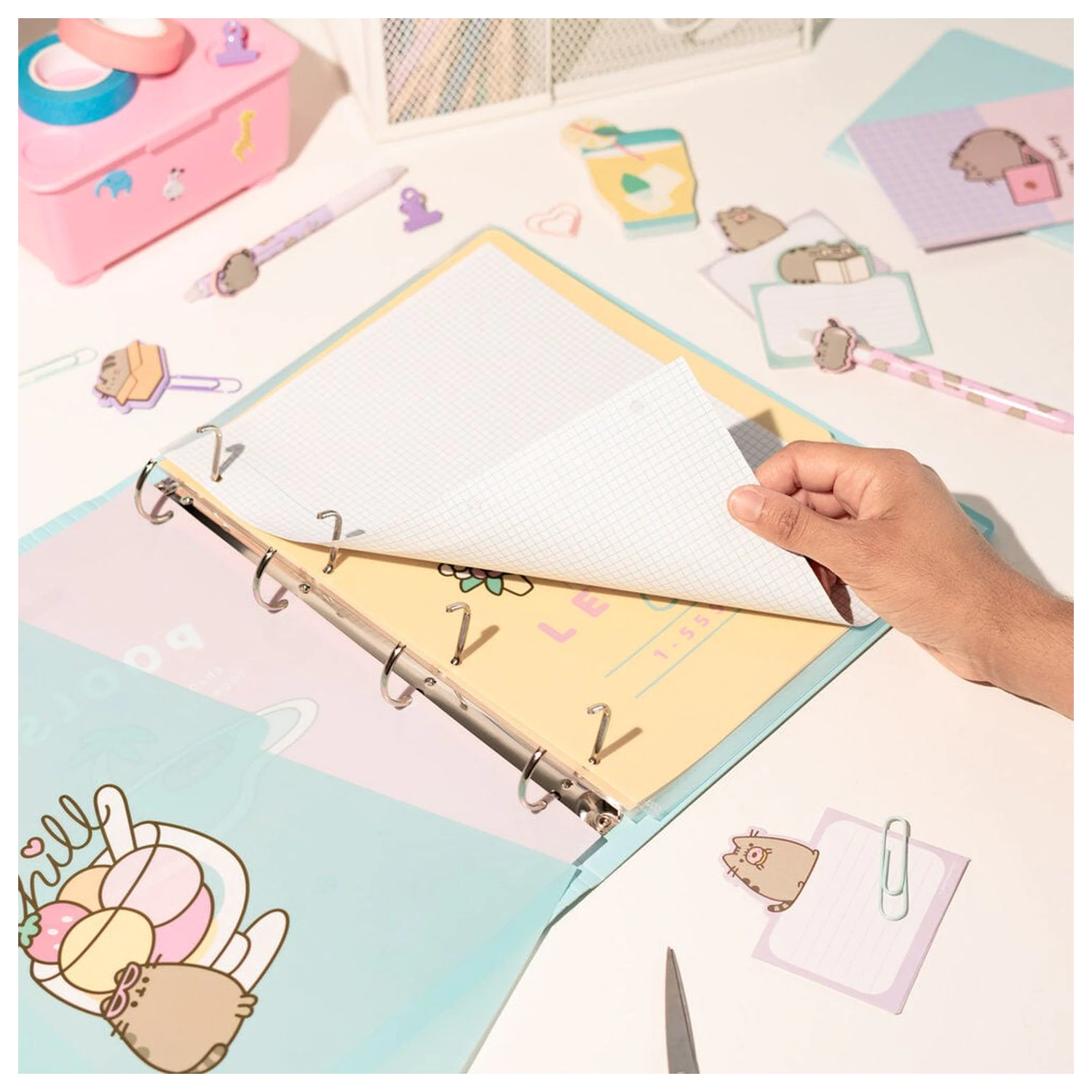 Pusheen 4 Ringbuch Produktfoto