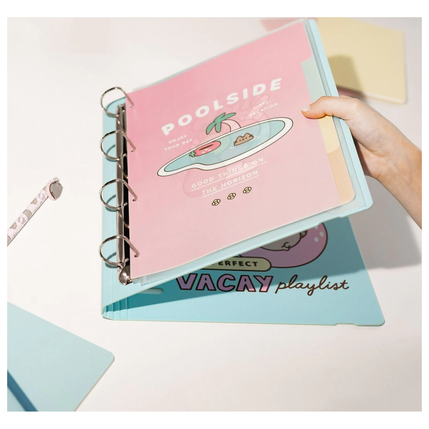 Pusheen 4 Ringbuch Produktfoto
