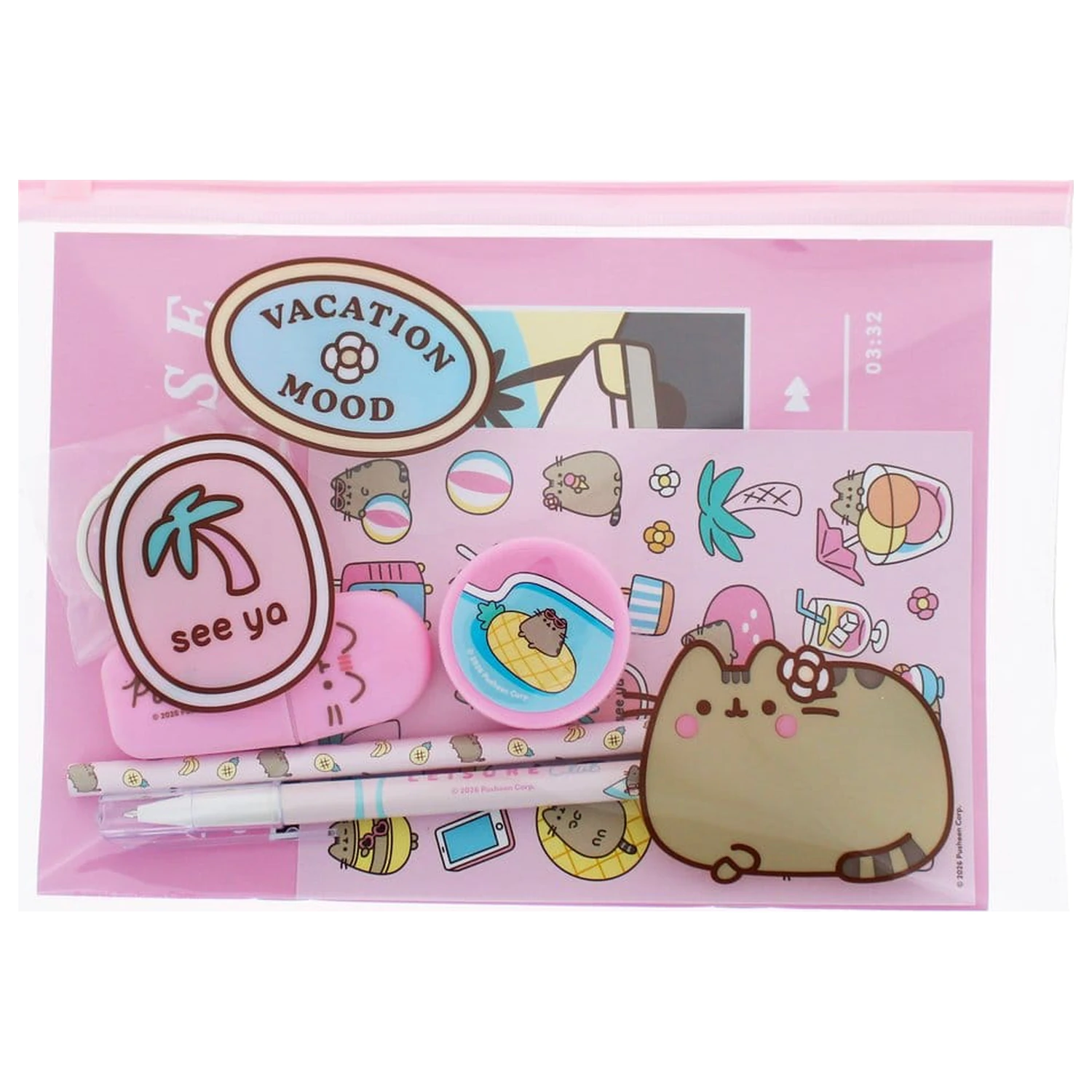 Pusheen Schreibwaren-Set 7-teilig Produktfoto