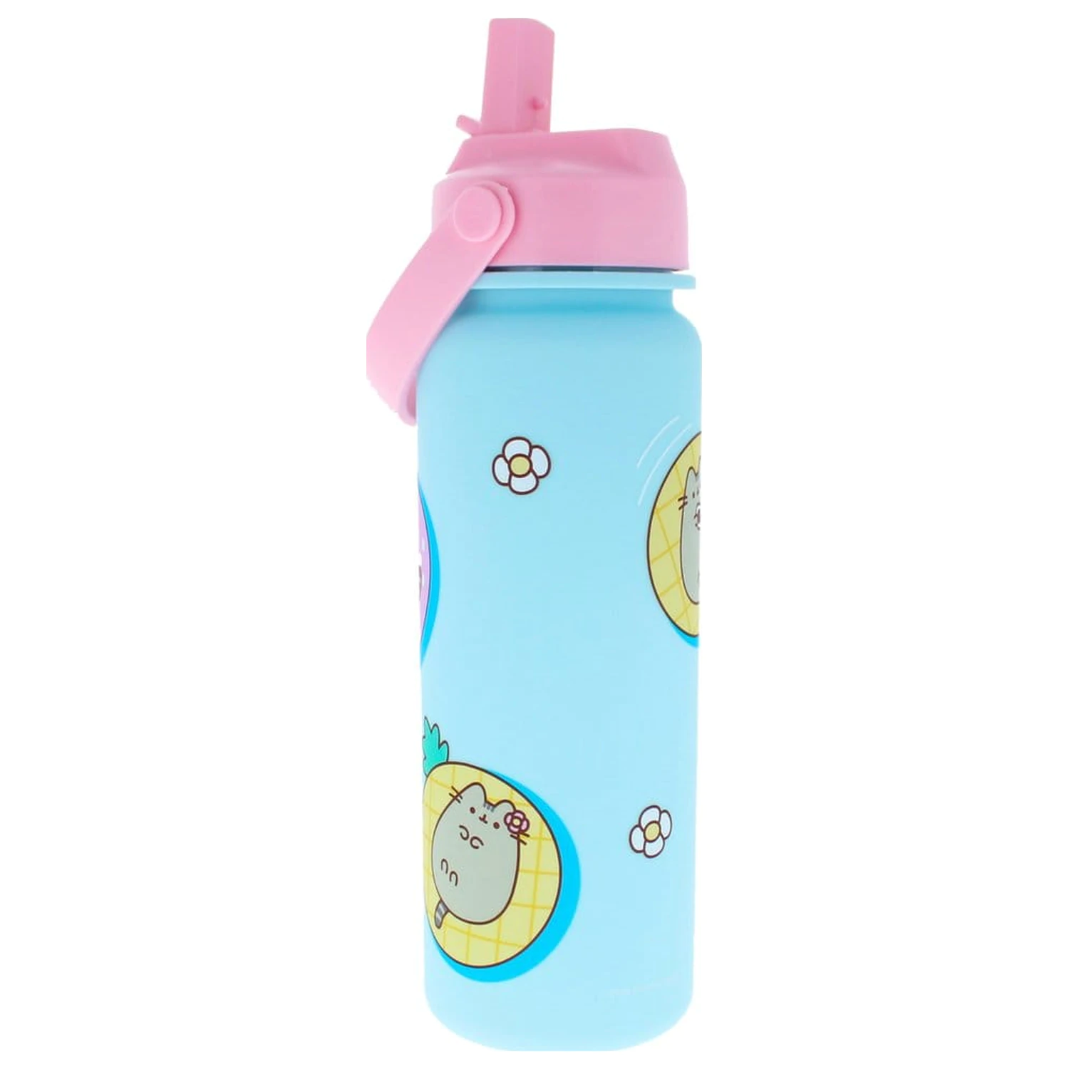 Pusheen Trinkflasche Flip Top By The Pool Blue Produktfoto