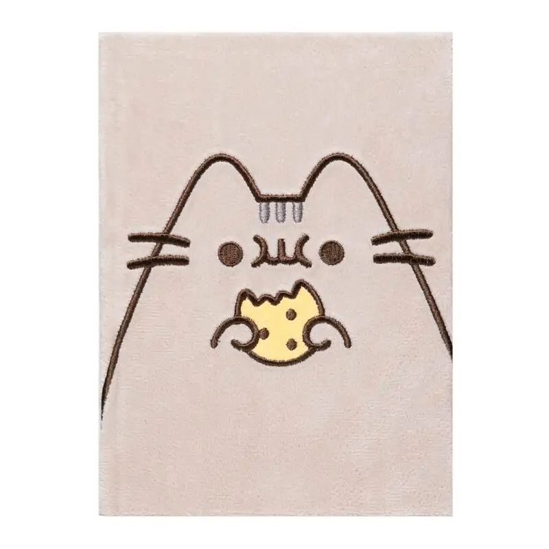 Pusheen Foodie A5 premium Plüsch Notizbuch Produktfoto