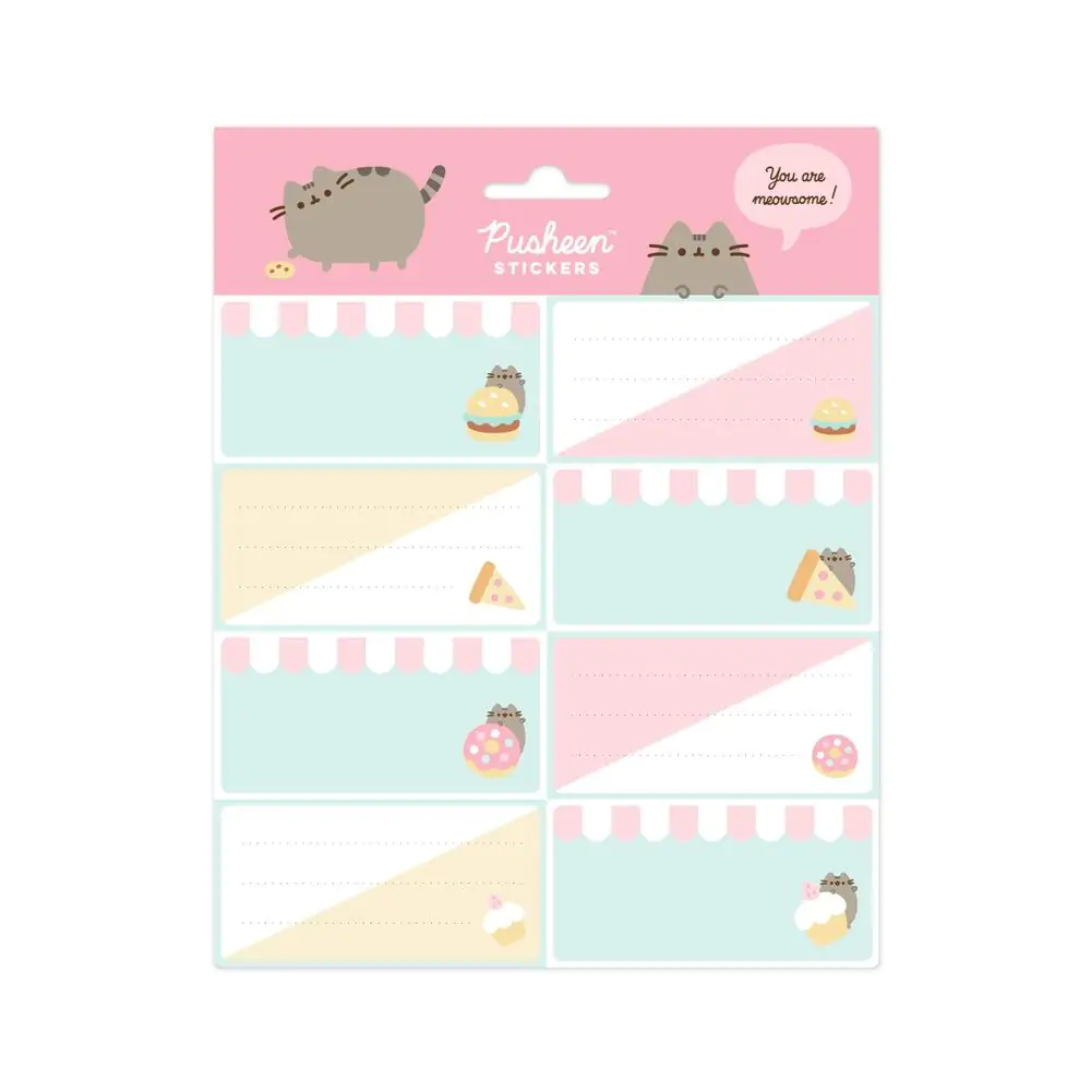 Pusheen Foodie Buchetiketten Produktfoto