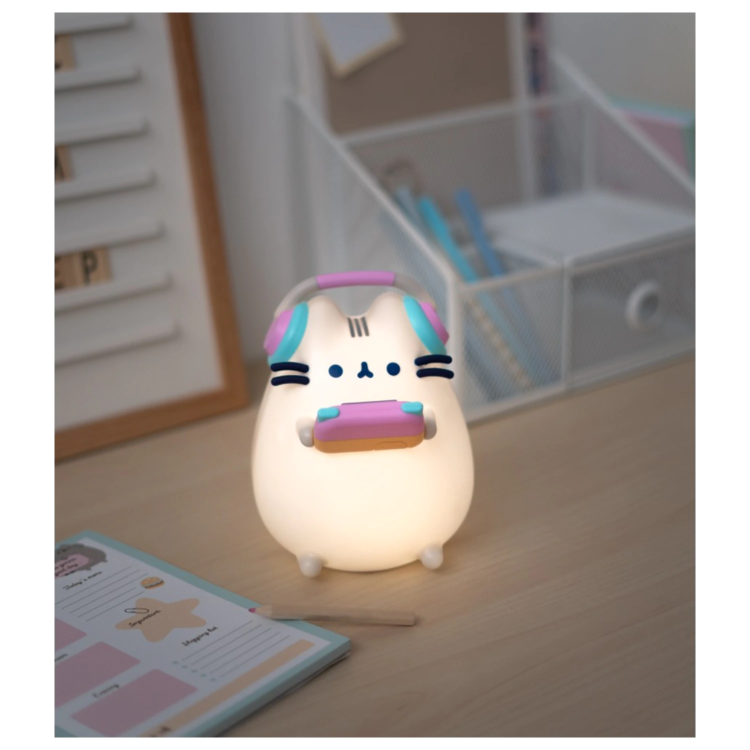 Pusheen Gamer Lampe Produktfoto