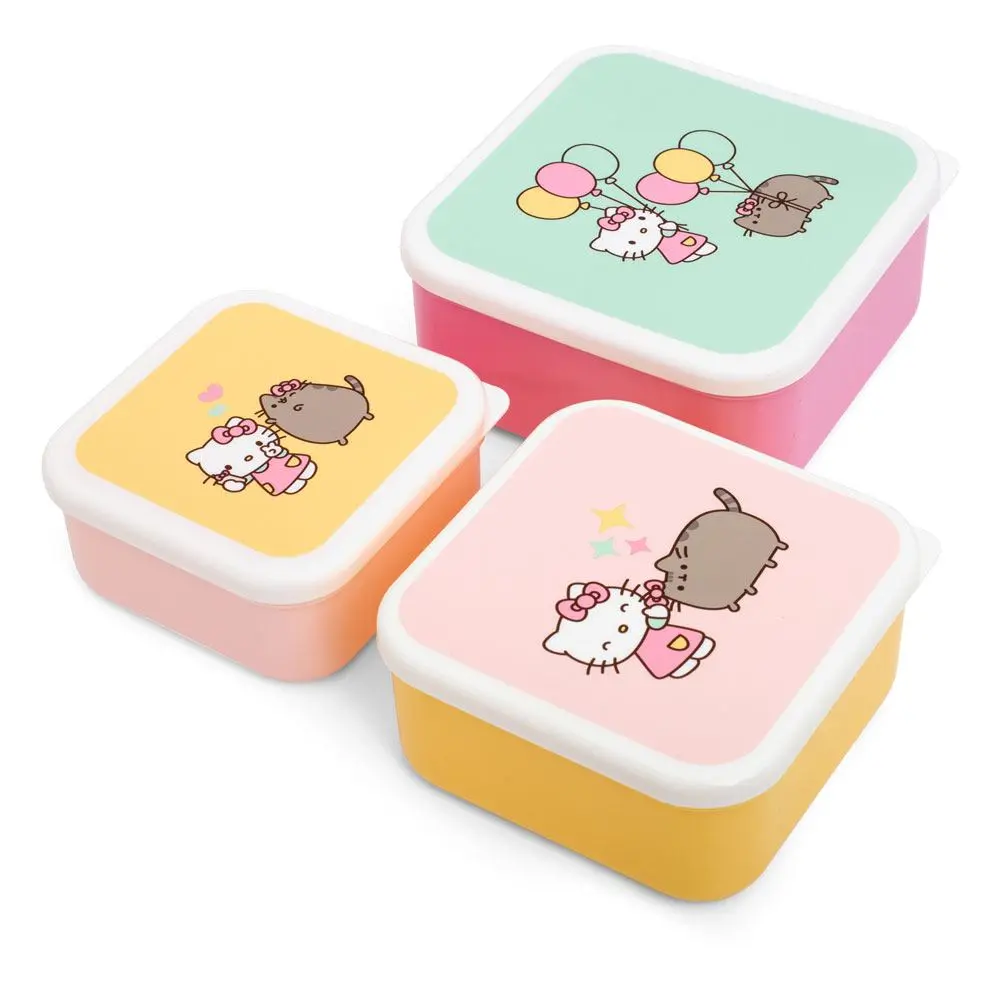 Pusheen Lunchbox Set Hello Kitty Produktfoto