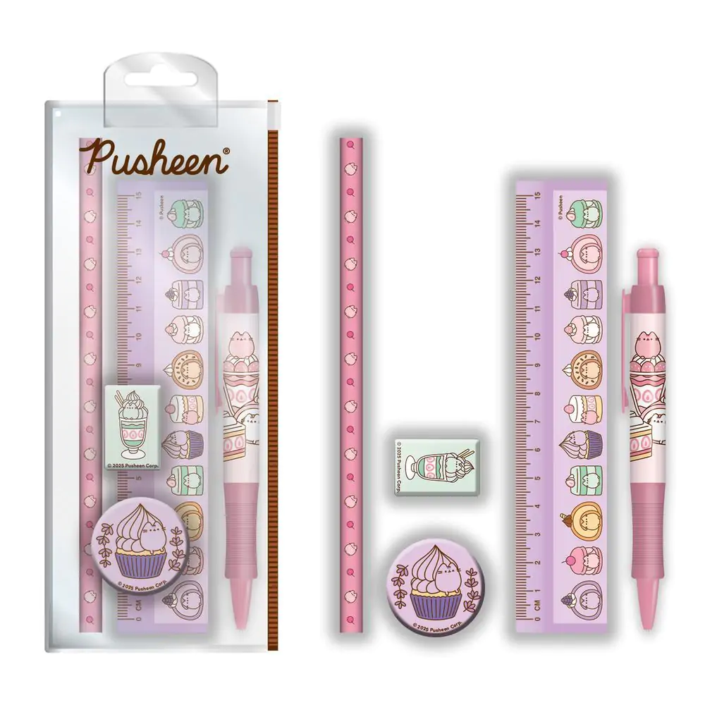 Pusheen Schreibwarenset Produktfoto