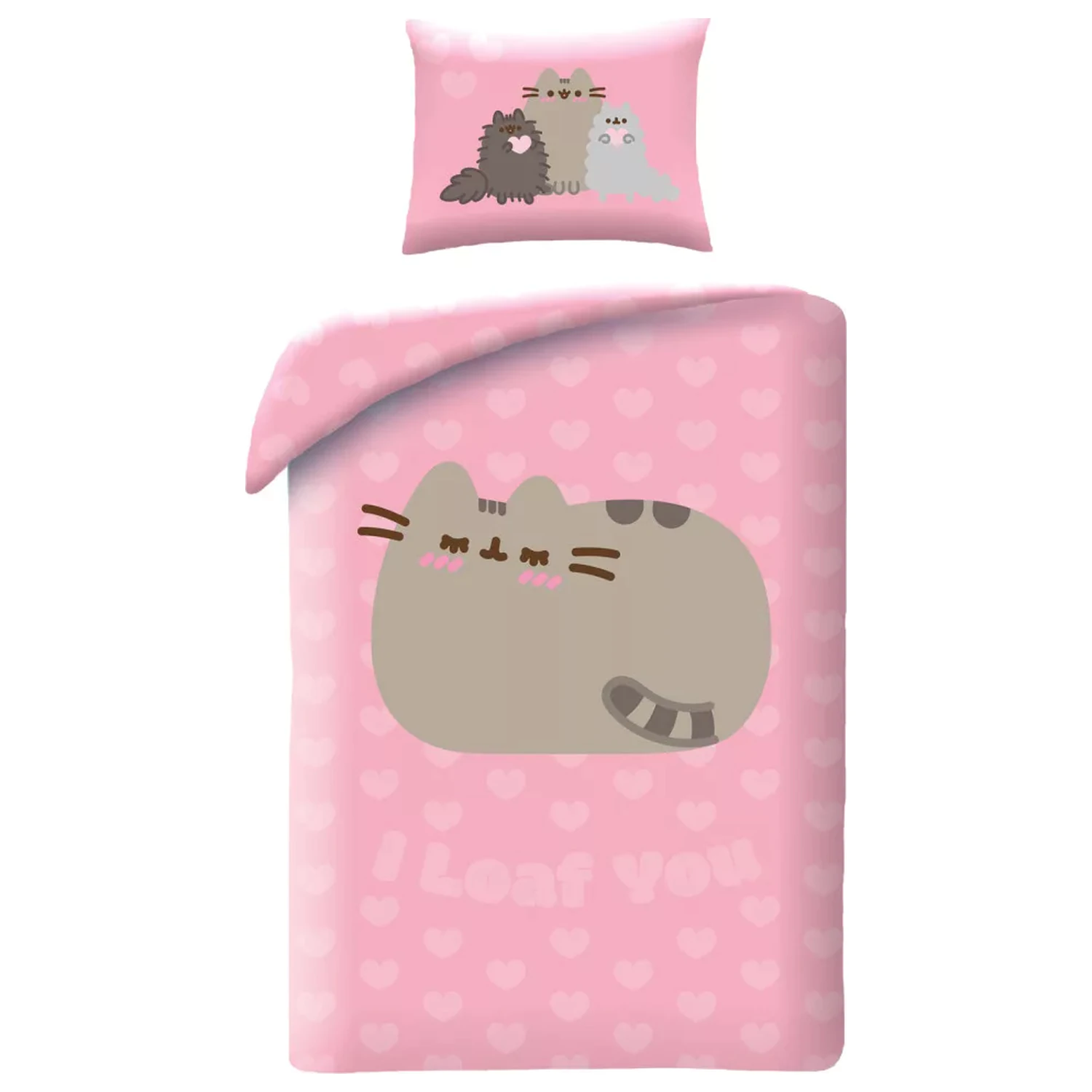 Pusheen Loaf You Bettbezug Produktfoto