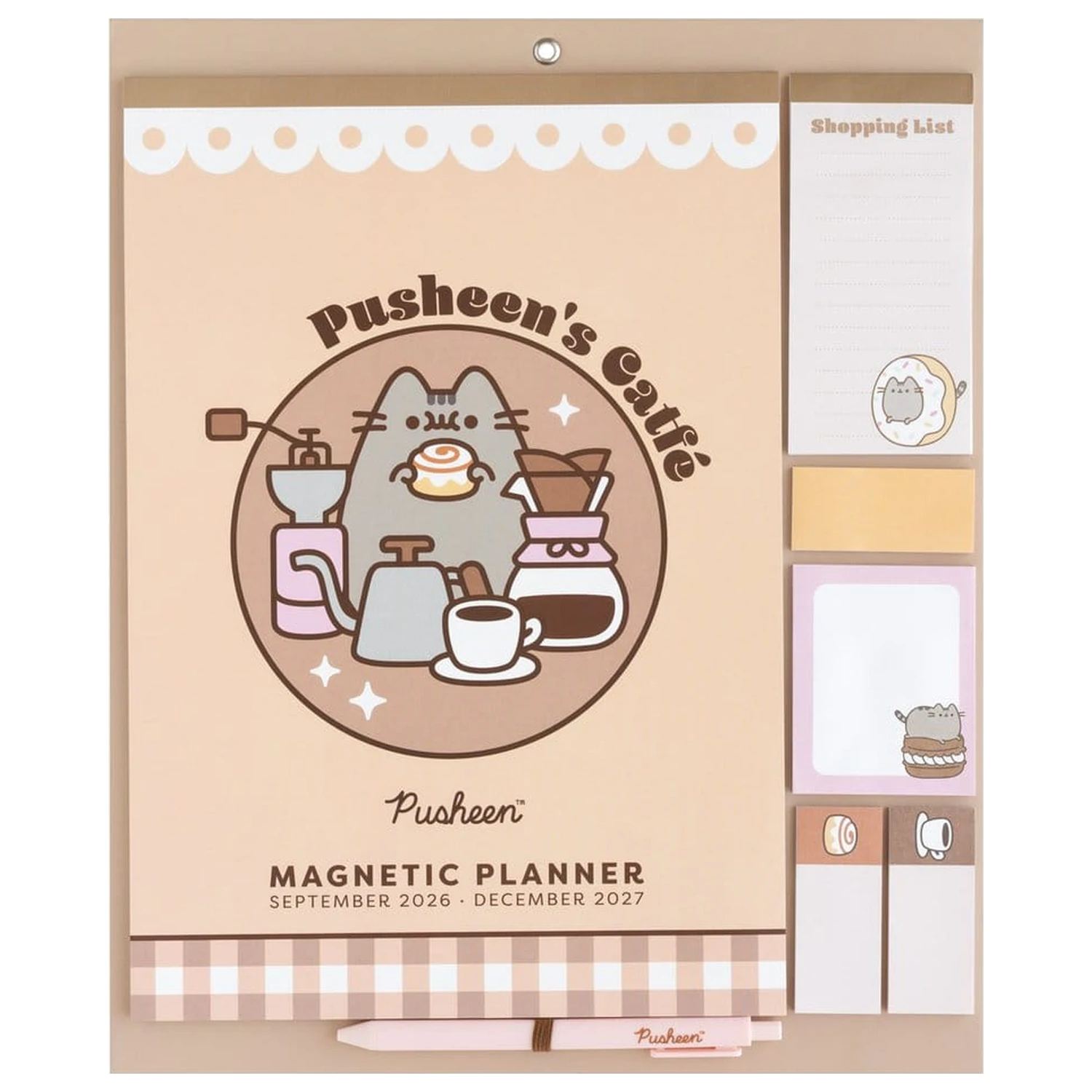 Pusheen Magnetplaner 2026/27 30 x 35 cm Produktfoto