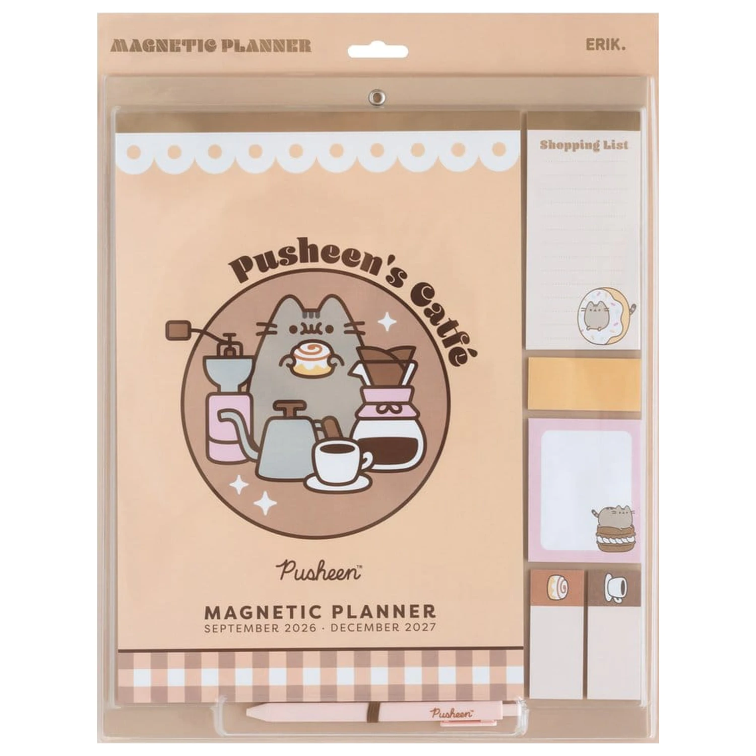 Pusheen Magnetplaner 2026/27 30 x 35 cm Produktfoto