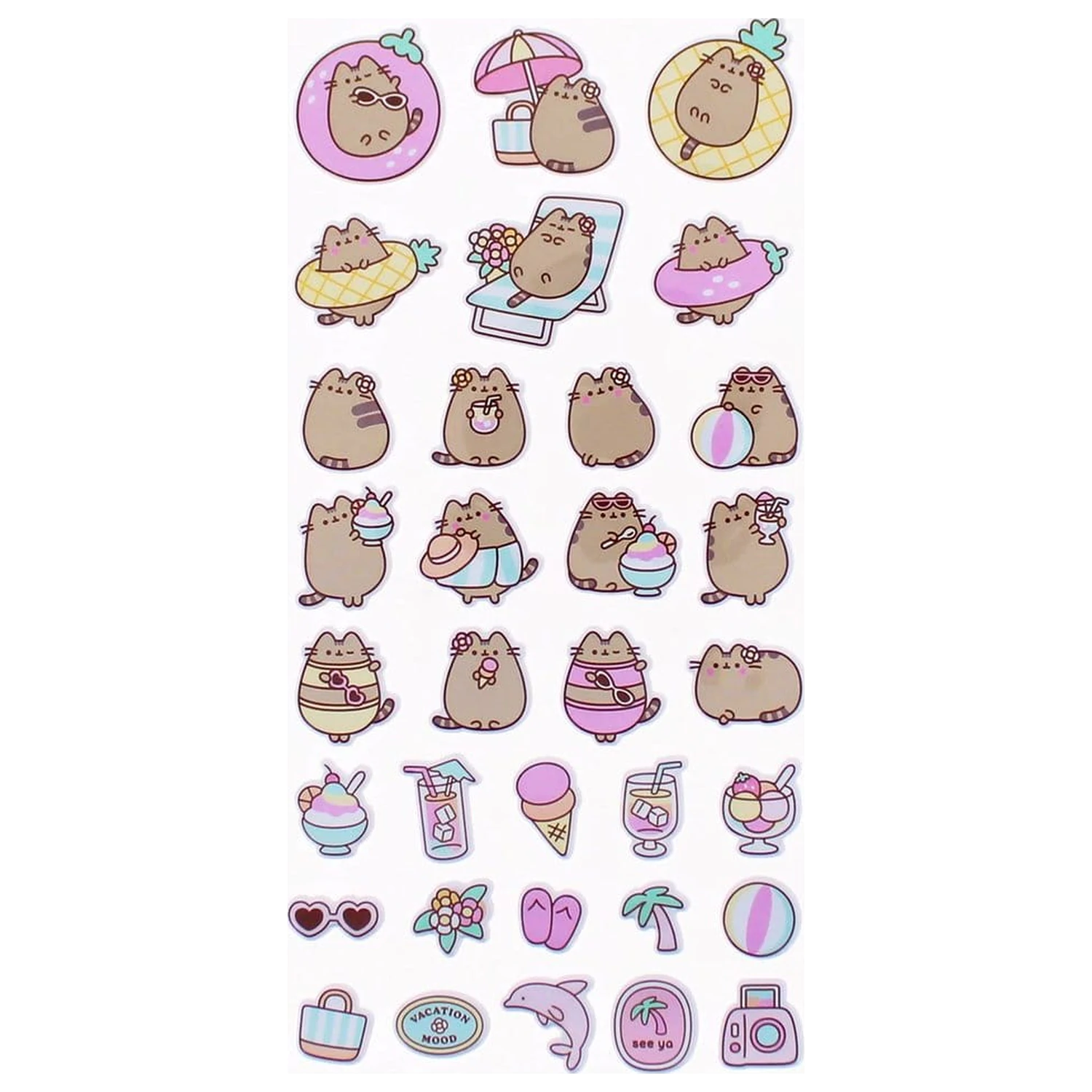 Pusheen Sticker-Set Produktfoto