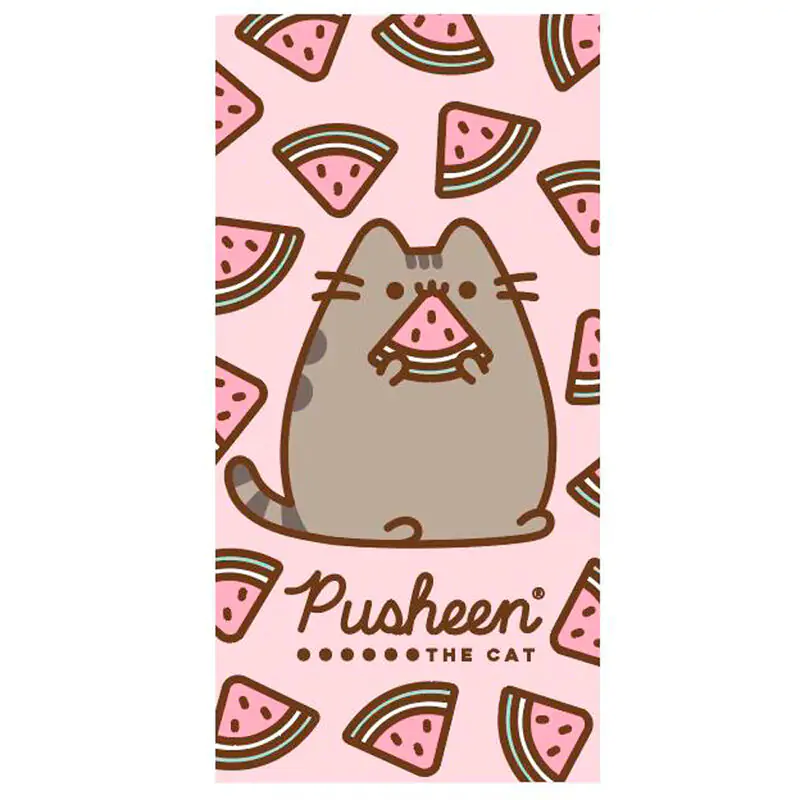 Pusheen Microfaser Strandtuch Produktfoto