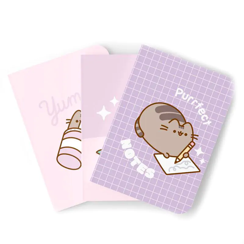 Pusheen Moments 3-er Pack A5 Notizbuch Produktfoto