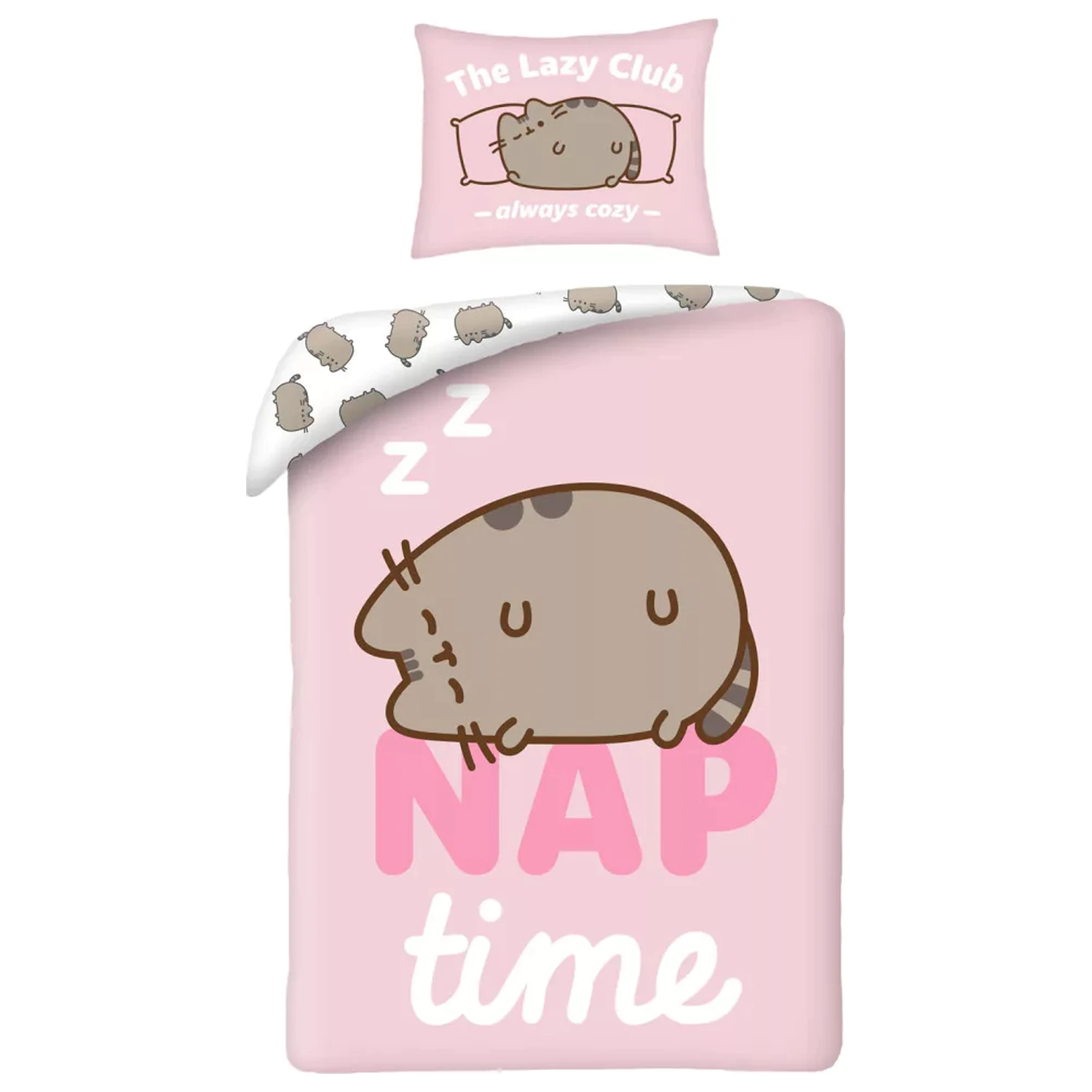 Pusheen Nap Time Bettbezug Produktfoto