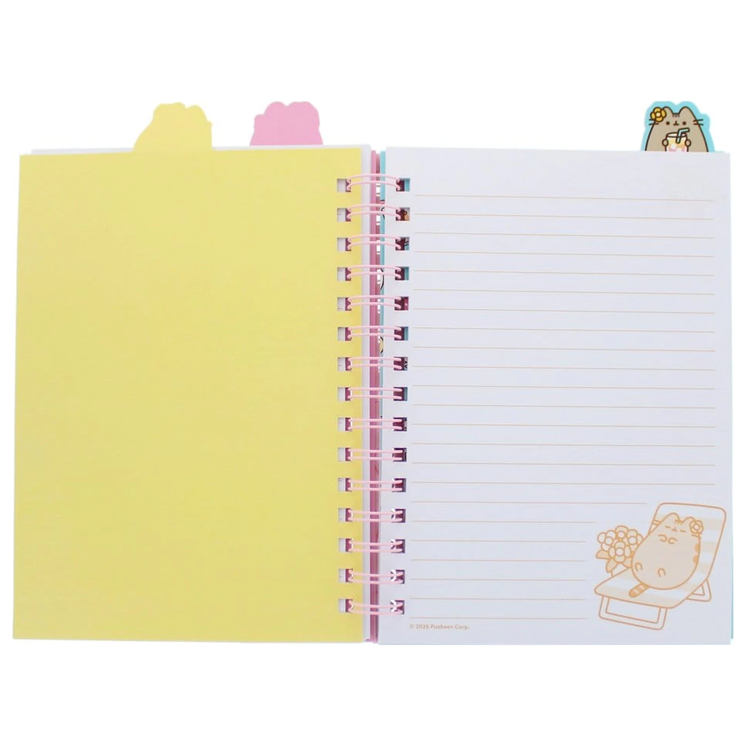 Pusheen Notizbuch A5 Projektbuch Summer Club Produktfoto