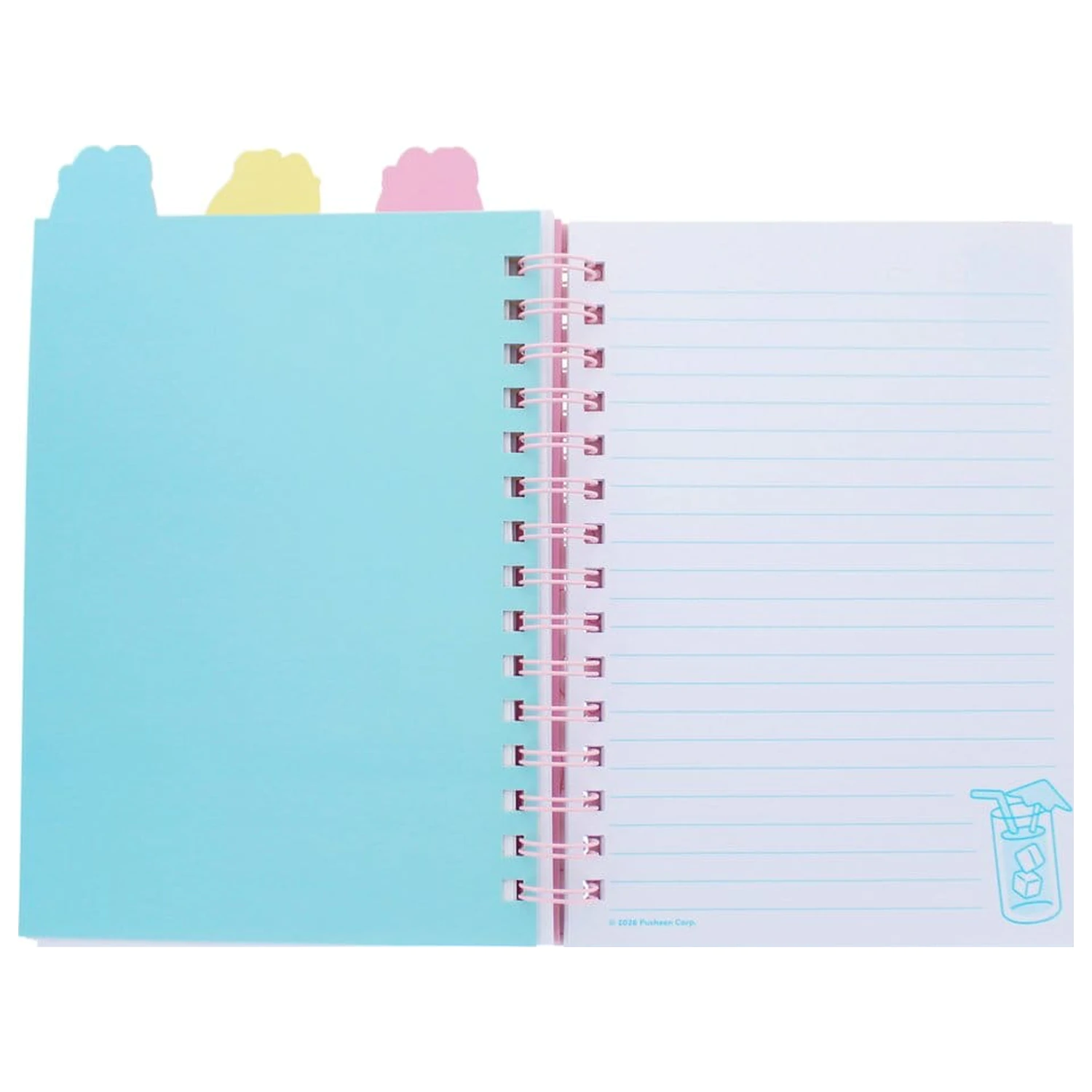 Pusheen Notizbuch A5 Projektbuch Summer Club Produktfoto