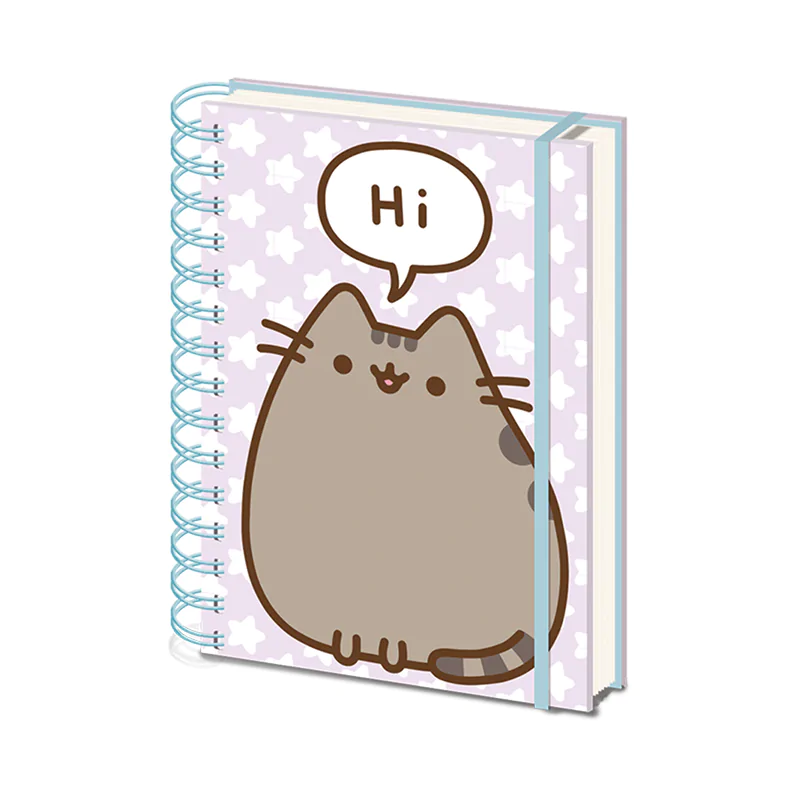 Pusheen Says Hi A5 Notizbuch Produktfoto