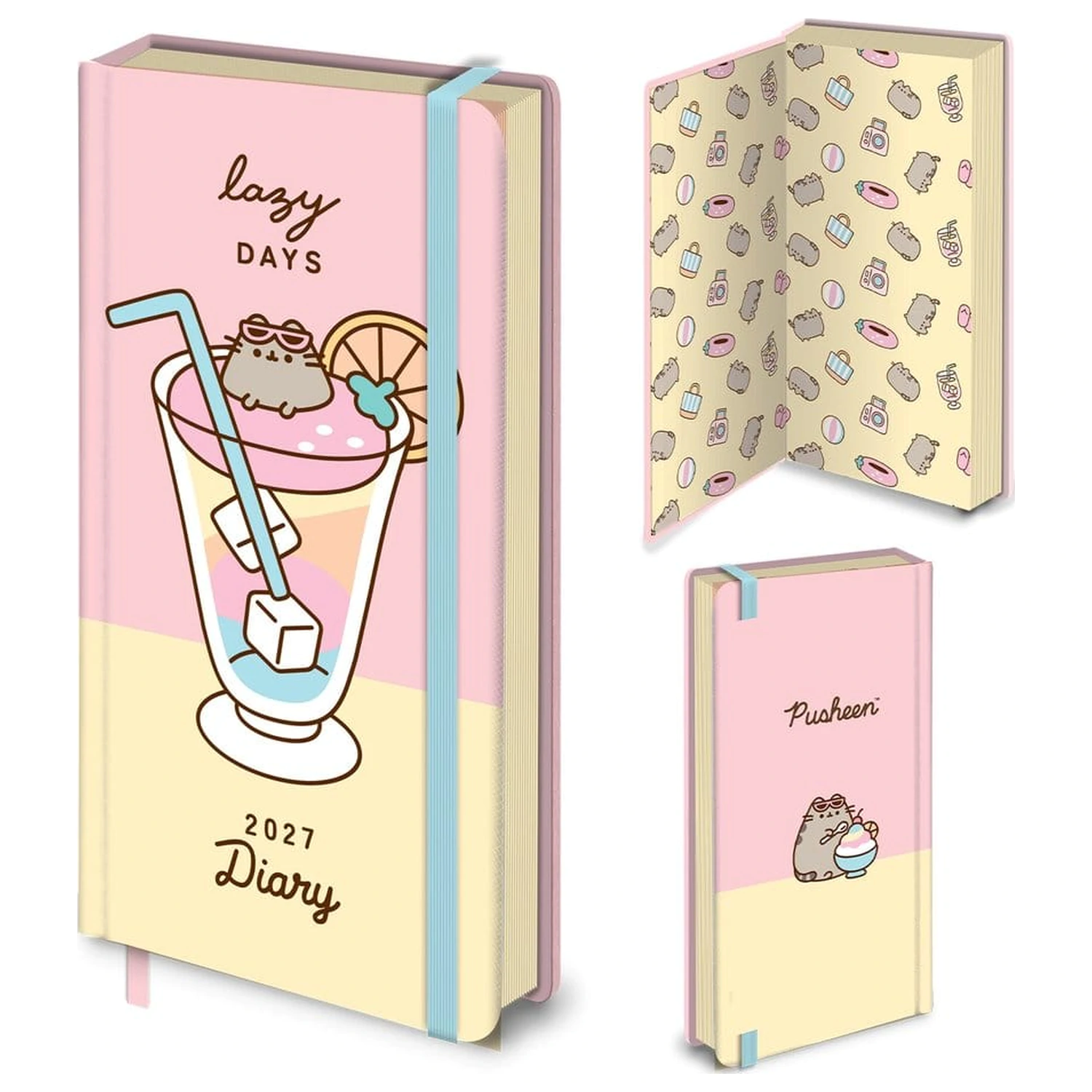 Pusheen Slim WTV Tagebuch 2027 Tropical Produktfoto