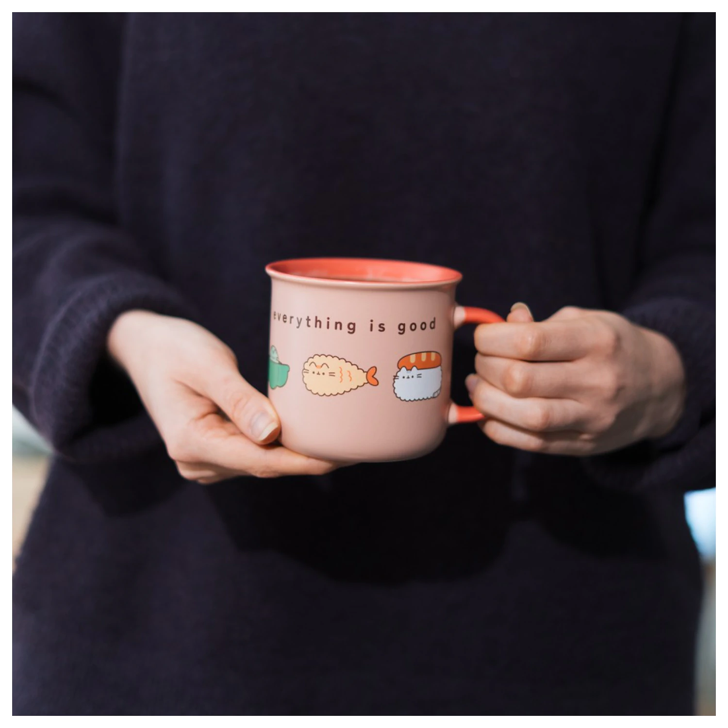 Pusheen Sushi Roll Premium Becher Produktfoto