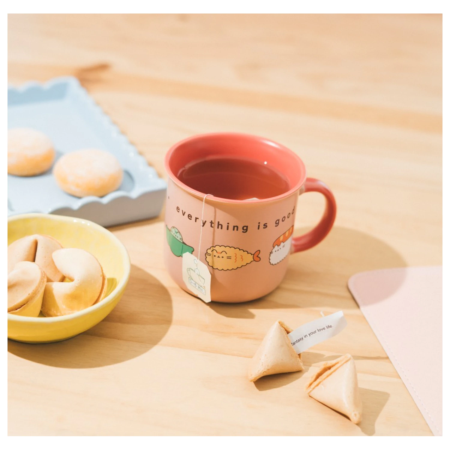 Pusheen Sushi Roll Premium Becher Produktfoto