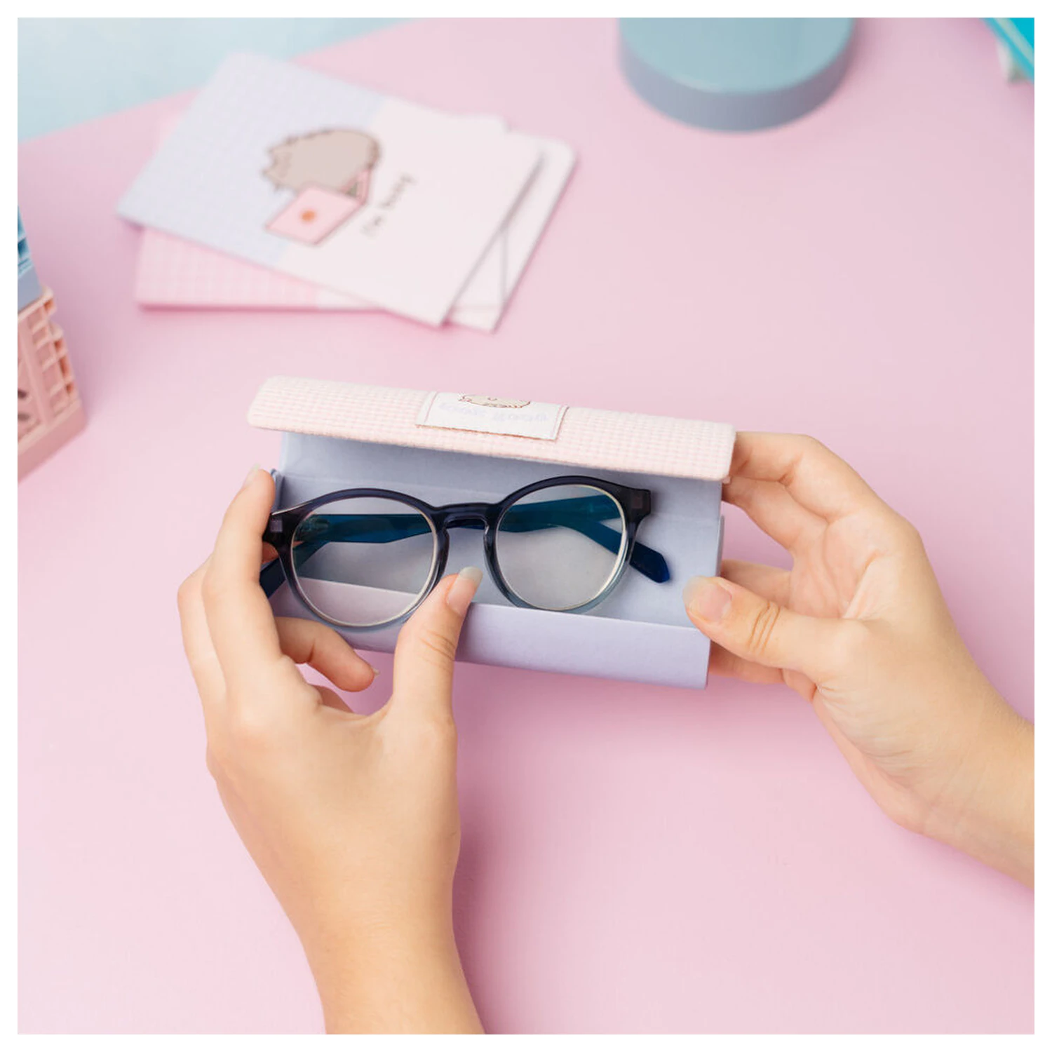 Pusheen Brillenetui Produktfoto