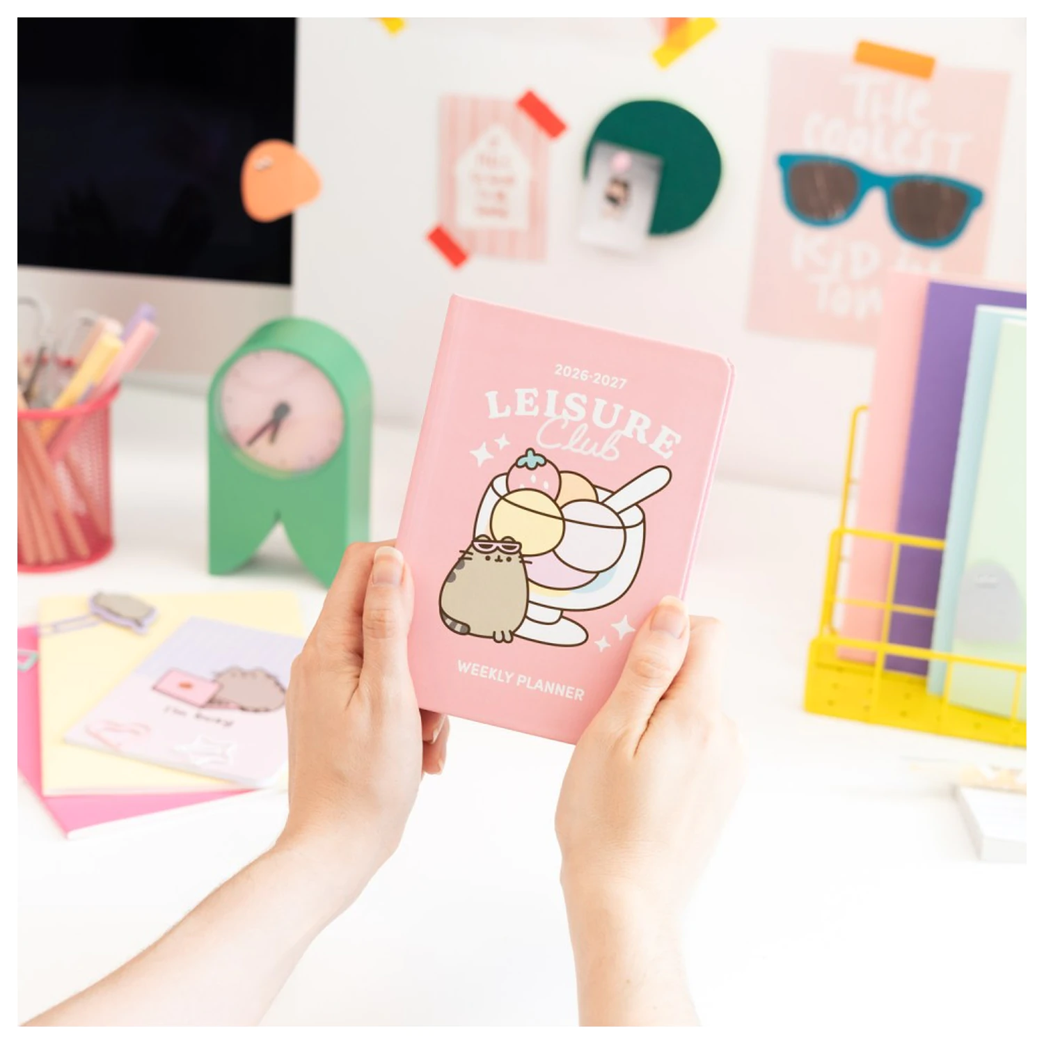 Pusheen Academic Planner Tropical Vacation 2026/27 A6 *Englische Version* Produktfoto
