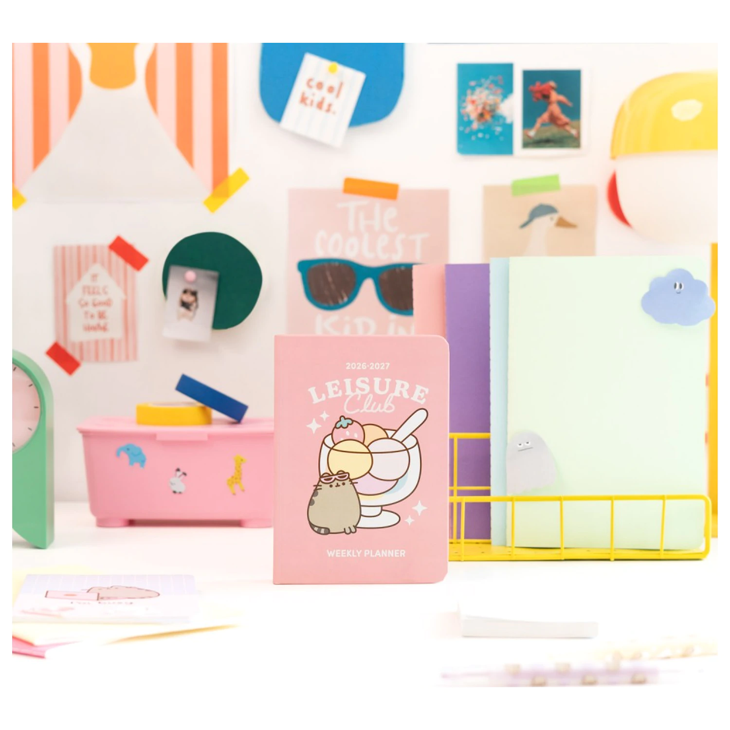 Pusheen Academic Planner Tropical Vacation 2026/27 A6 *Englische Version* Produktfoto