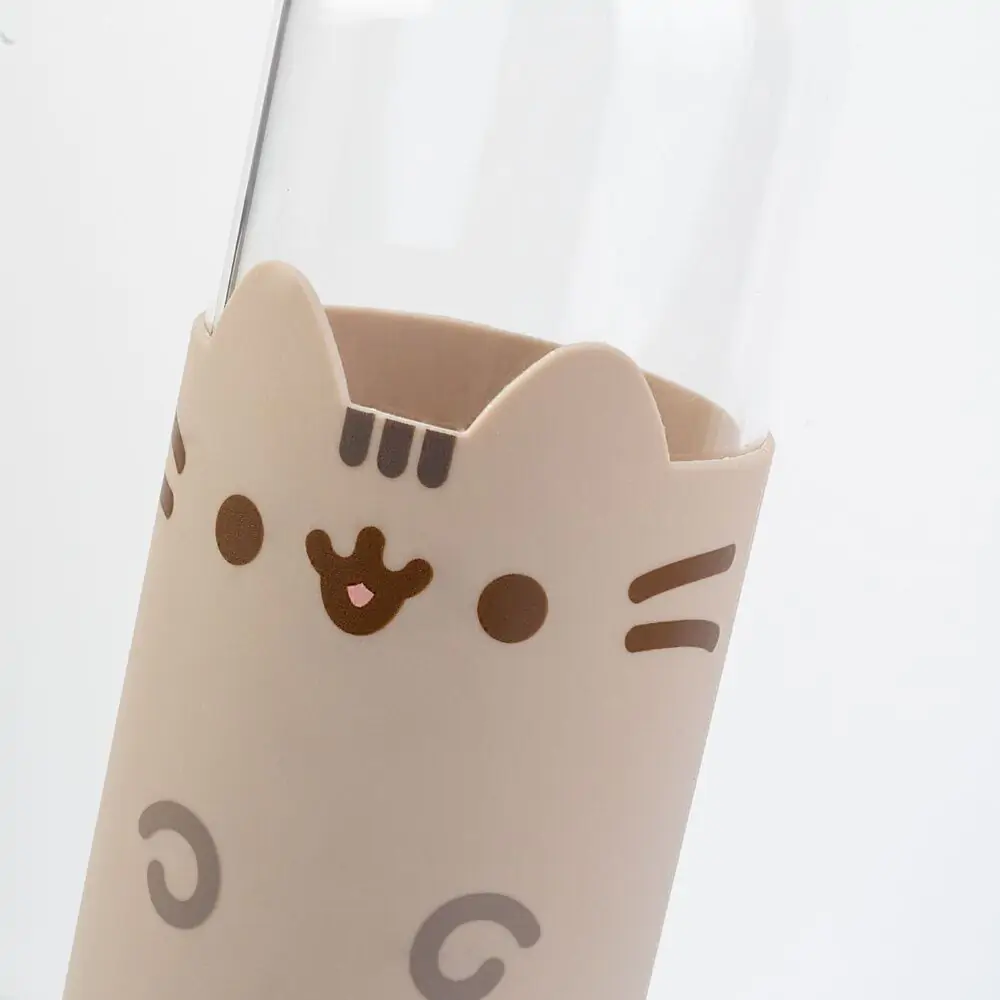 Pusheen Glasflasche 500ml Produktfoto