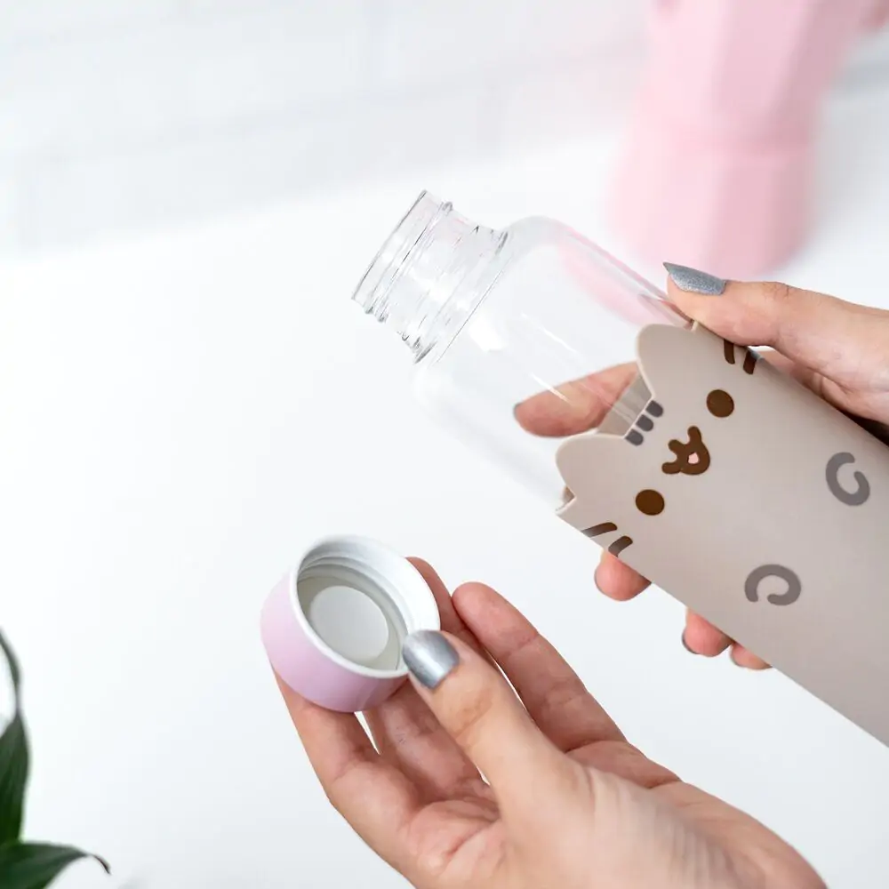 Pusheen Glasflasche 500ml Produktfoto