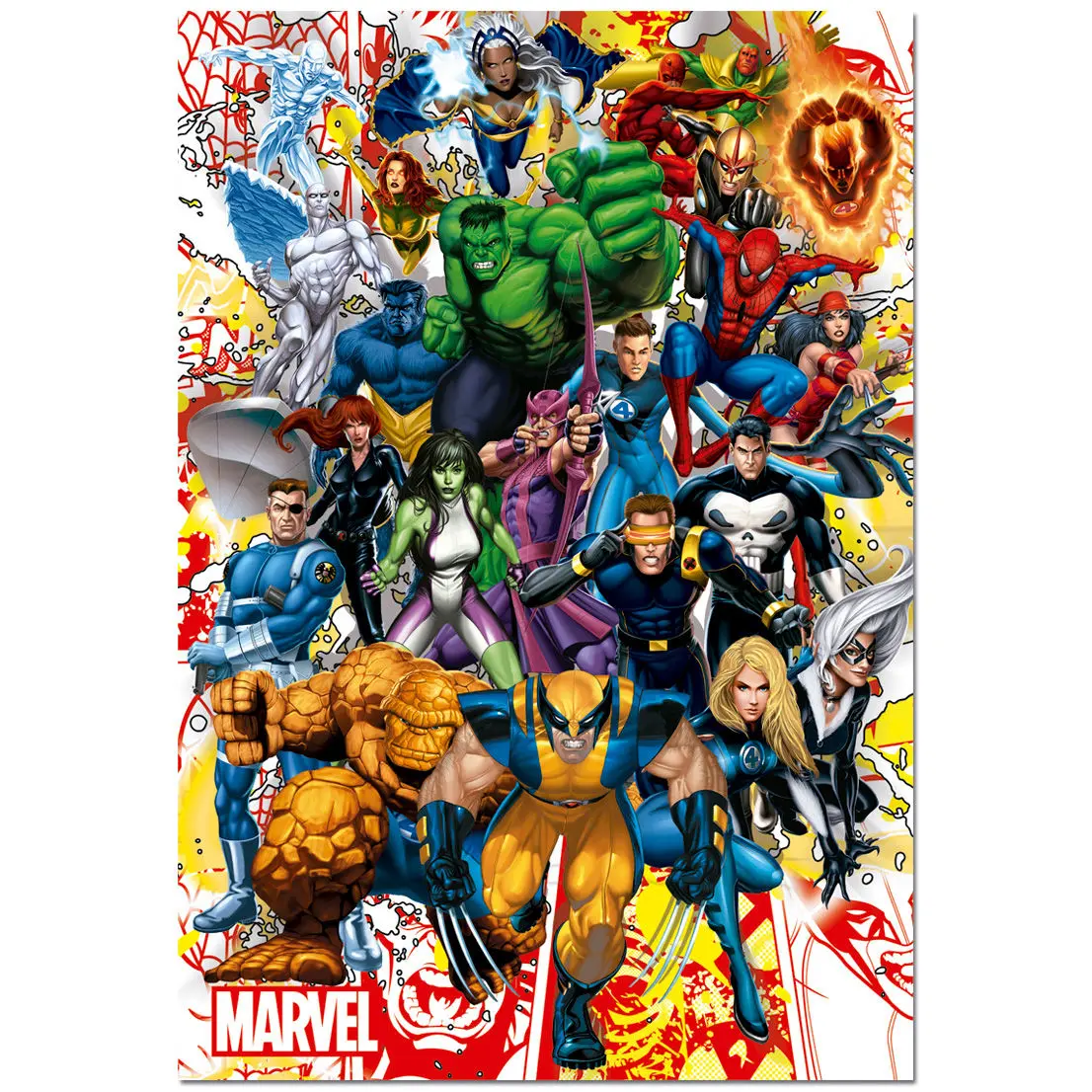 Marvel Heroes Puzzle 500St termékfotó