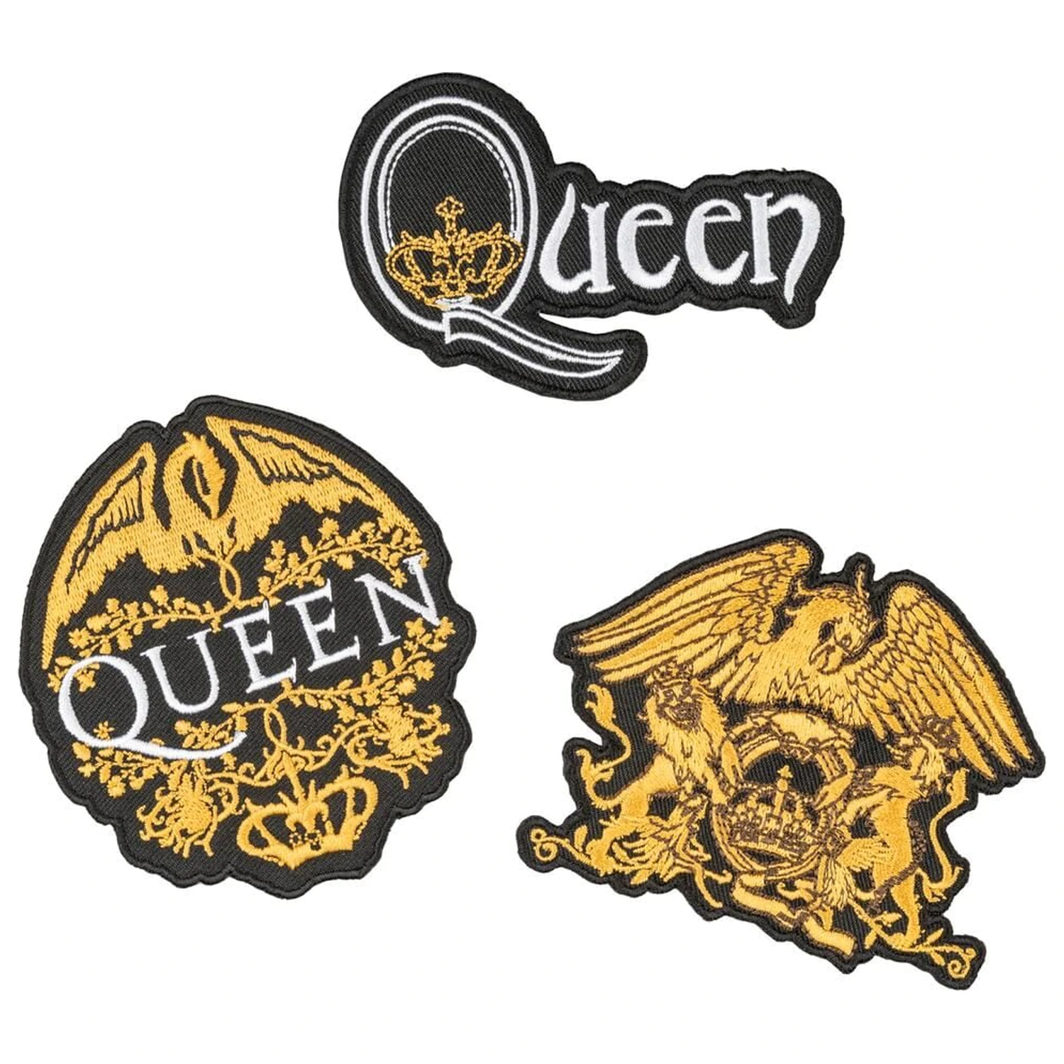Queen 3er-Set Aufnäher Produktfoto