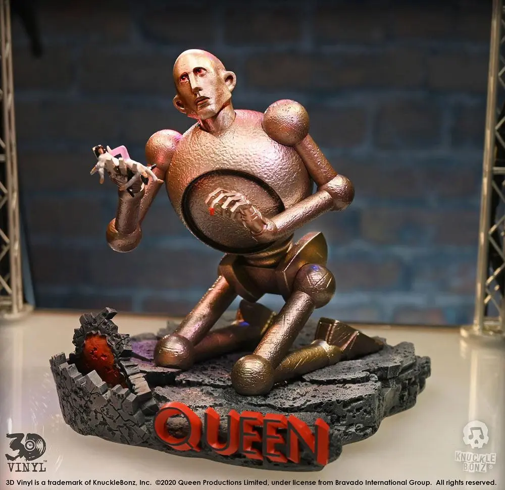 Queen 3D Vinyl Statue Queen Robot (News of the World) 20 x 21 x 24 cm Produktfoto