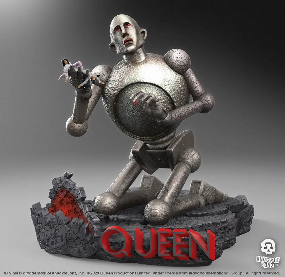 Queen 3D Vinyl Statue Queen Robot (News of the World) 20 x 21 x 24 cm Produktfoto