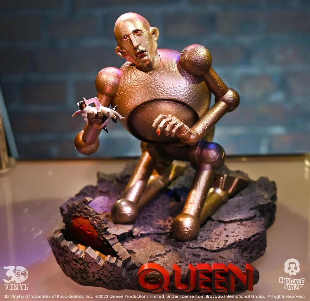 Queen 3D Vinyl Statue Queen Robot (News of the World) 20 x 21 x 24 cm Produktfoto