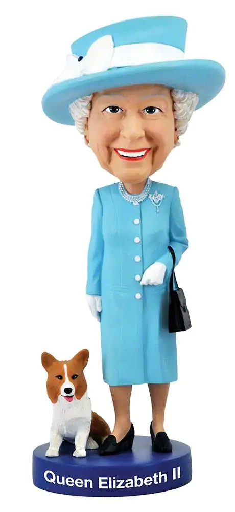 Queen Elizabeth II Wackelkopf-Figur 20 cm termékfotó