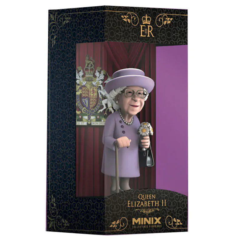 Queen Elizabeth II Minix Figur 12cm termékfotó