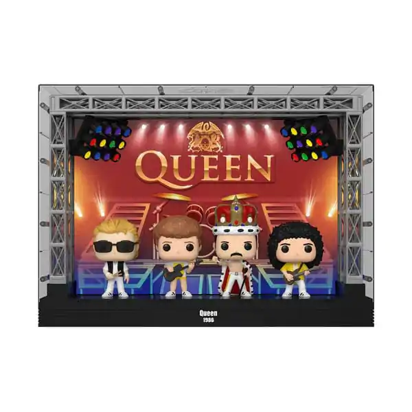Queen Funko POP Moments Deluxe Vinyl Figuren 4er-Pack Wembley Stadium termékfotó