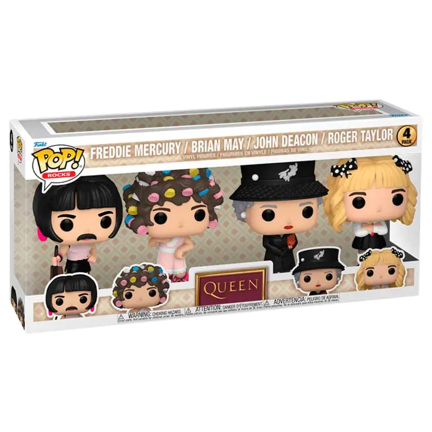 Queen POP! Rocks Vinyl Figuren I Want to Break Free 4er-Pack 9 cm termékfotó