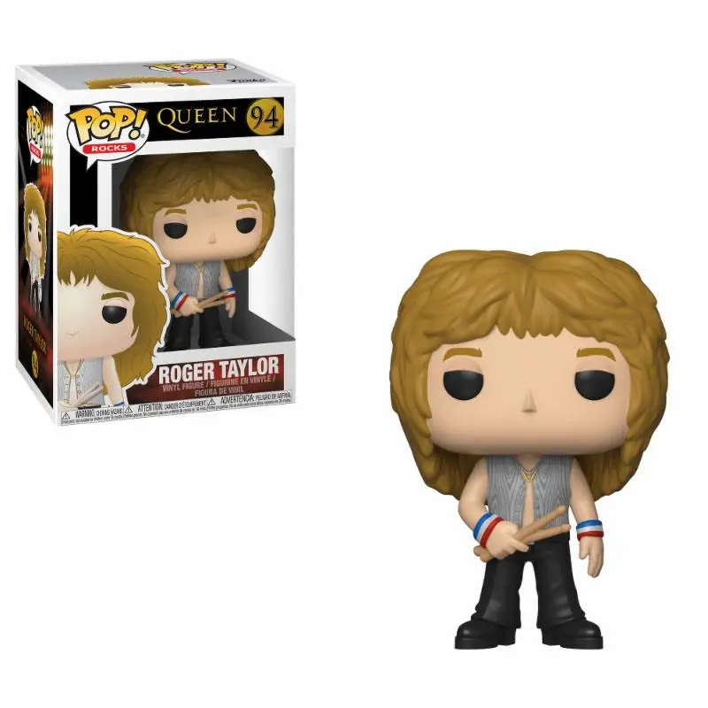 Queen POP! Rocks Vinyl Figur Roger Taylor 9 cm Produktfoto