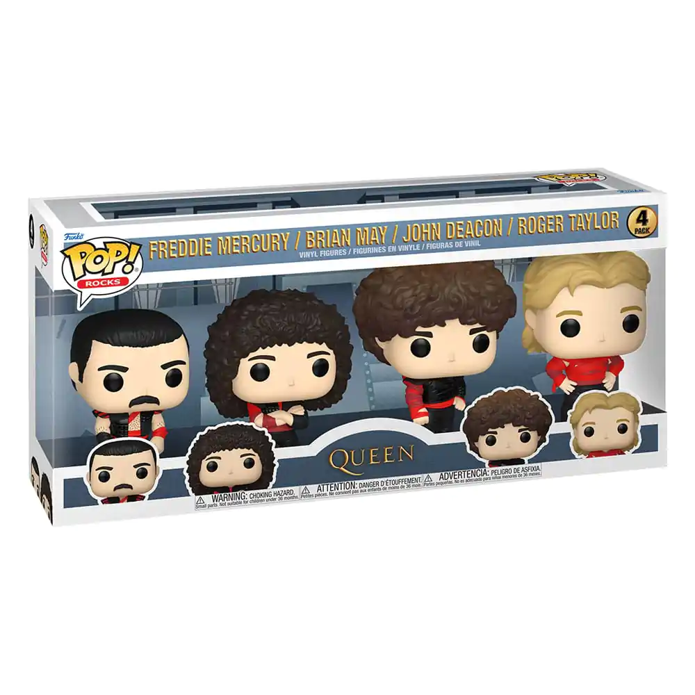 Queen Funko POP! TV Vinyl Figuren 4er-Pack Radio Gaga 9 cm termékfotó