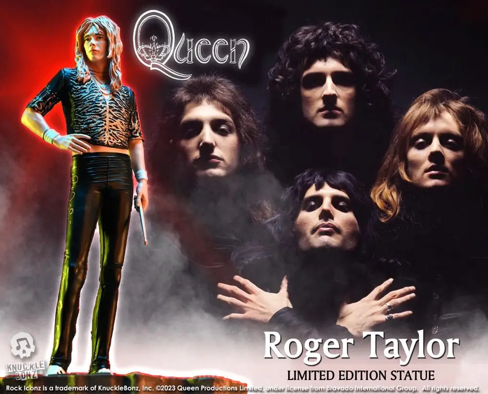 Queen Rock Iconz Statue Roger Taylor II (Sheer Heart Attack Era) 23 cm termékfotó