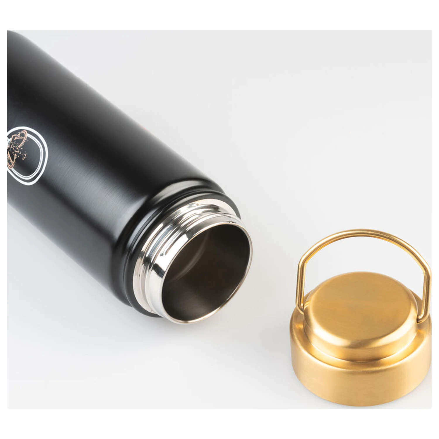 Queen Edelstahlflasche 500ml Produktfoto